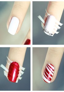 tutorial manichiura cu dungi pasi manichiura cu dungi