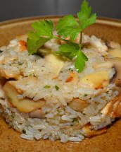 Prepara pilaf de orez cu ciuperci in doar 20 de minute