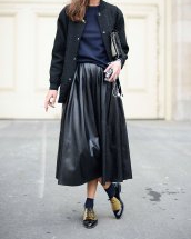 Cinci idei de ținute cu fusta neagră în 2017