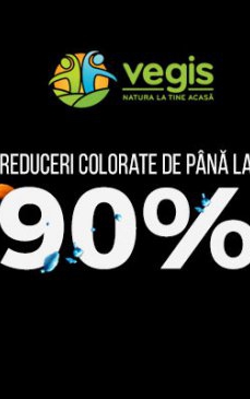 Reduceri până la 90% de Black Friday la produse naturiste de pe Vegis.ro, pe 17 noiembrie
