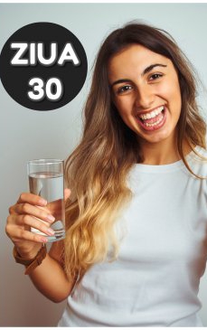 Ce se întâmplă în corpul tău dacă bei doar apă, timp de 30 de zile