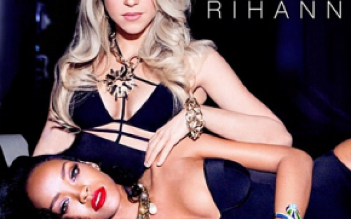 Vezi cea mai sexy poza cu Shakira si Rihanna