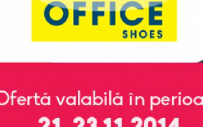 Reduceri de pana la 50% la Office Shoes de Black Friday