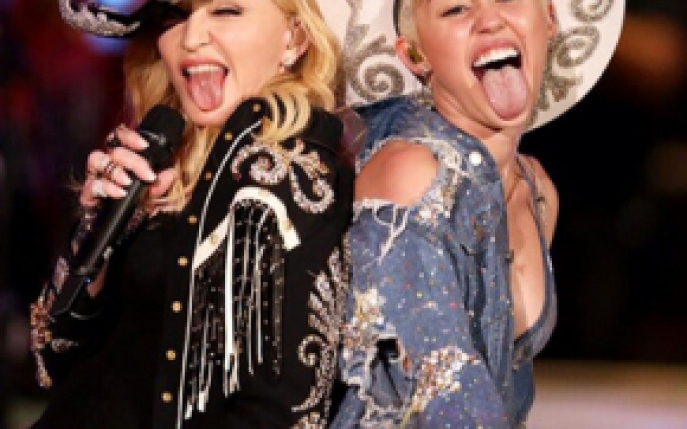 Miley Cyrus este noua Madonna! 