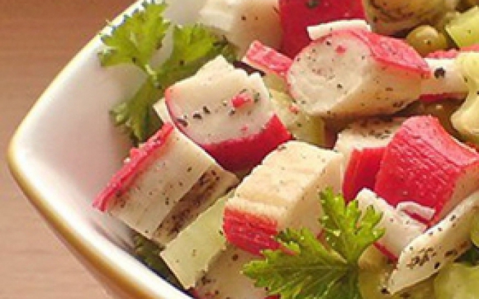 Salata de surimi: o gustare exotica savuroasa 