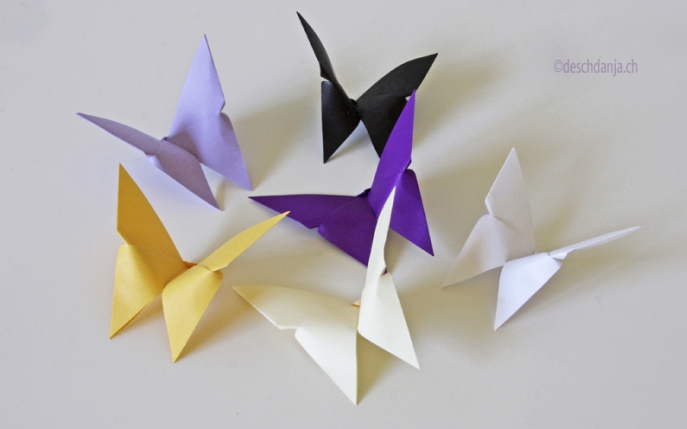 Cum să faci un fluture origami