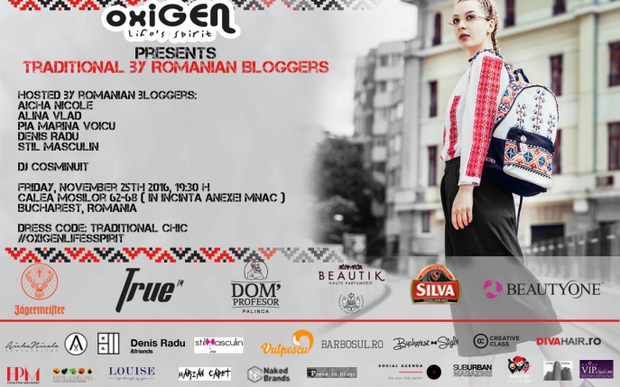 Traditional by Romanian Bloggers, evenimentul fashion pe care nu îţi vei dori să-l ratezi