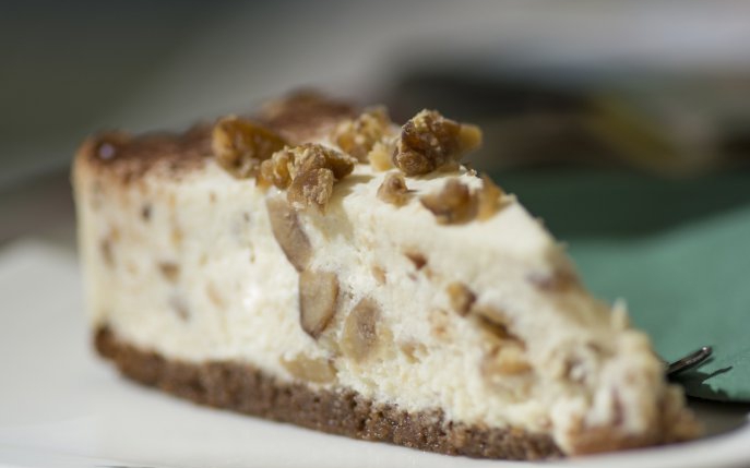Cheesecake cu castane, cel mai bun desert pentru sărbătorile de iarnă