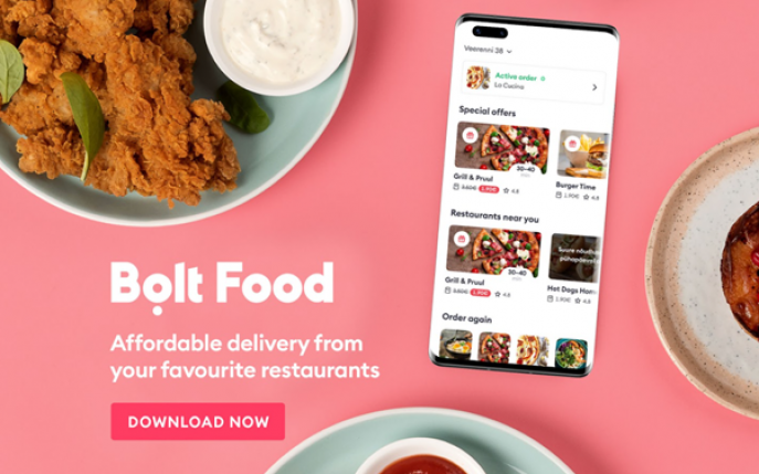 Bolt are parte de un început excelent pe AppGallery și lansează Bolt Food