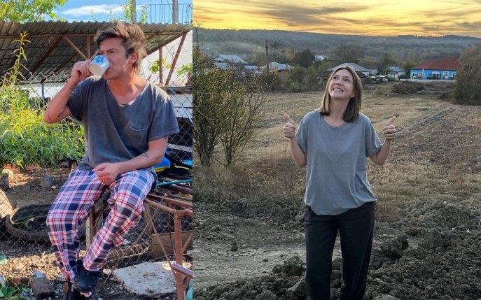 Adela Popescu și Radu Vâlcan își construiesc casă la Șușani. „Avem trei copii și ne dorim să își petreacă măcar vacanțele la sat"