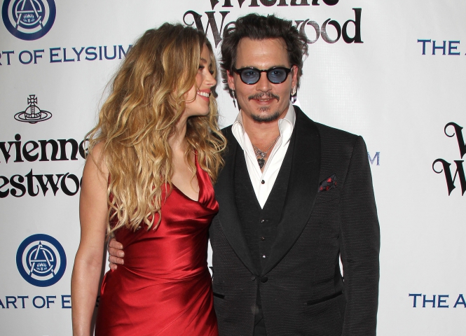 Johnny Depp şi Amber Heard