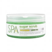 BCL SPA Lemongrass + Green Tea Sugar Scrub cu ingrediente certificate organic 230 ml (8 oz)