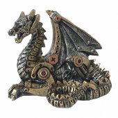 Statueta dragon steampunk Dragonelul mecanic