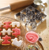 Forme tip puzzle pentru biscuiti