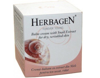 Crema balsam Herbagen cu extract din melc