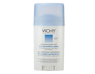 Deodorant stick Vichy 24h pentru piele sensibila