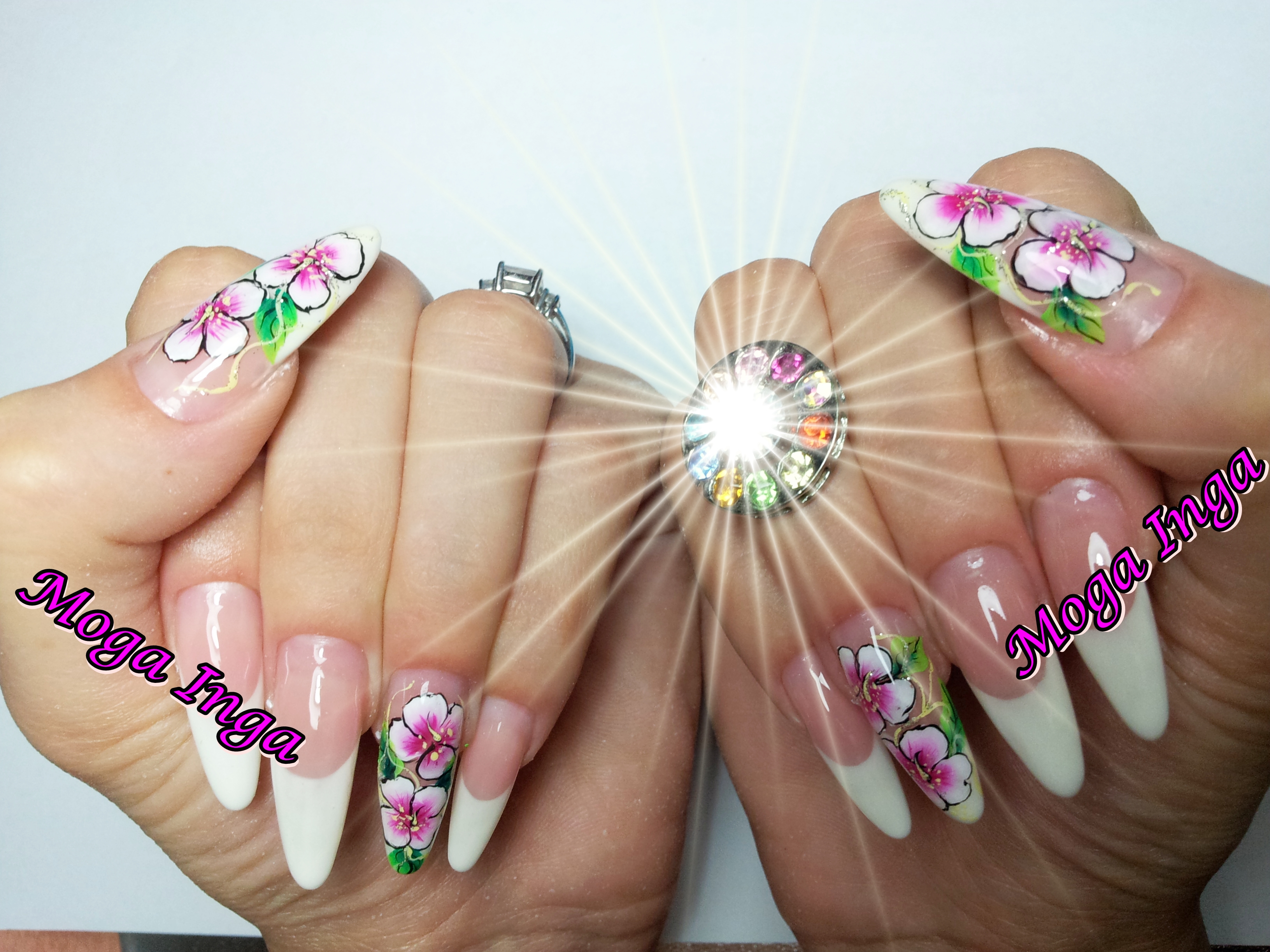 Unghii French Cu Gel By Flory Nails Galerie De Poze Poza 