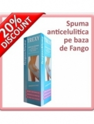 Fango Spuma Anticelulitica si Slabire cu Efect Termoactiv - TREXY