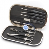 Trusa profesionala Manichiura si Pedichiura Solingen Otto Herder Manicure cu 8 piese 9902 RF