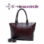 Poseta din piele naturala bordeaux - MP 143