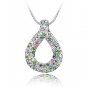 Colier Swarovski Multicolor