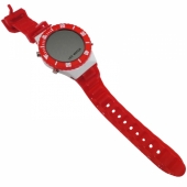 Ceas fashion rosu cu led