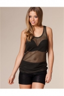 Jeane Blush - Top, verde- oliv