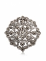 Pandantiv floare din argint si marcasite 