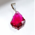 Medalion cristal ciclam