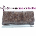Plic din piele naturala imitatie sarpe - MP 135