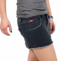 Fusta Double Stone Wash Black Lee Cooper