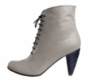 Botine Statement Grey & Navy
