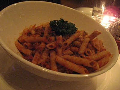 Penne bolognese