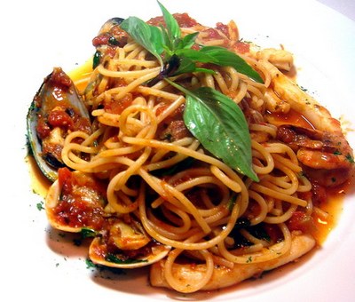 Spaghete fructe de mare