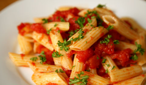 Penne arrabiata