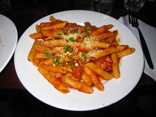 penne amatriciana