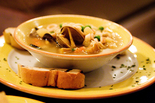 Supa fructe de mare