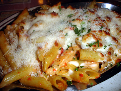 Penne con pollo
