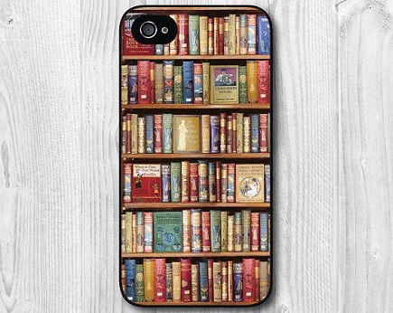 Carcasa pentru Iphone biblioteca