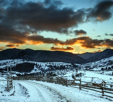 Peisaje De Iarna Din Romania