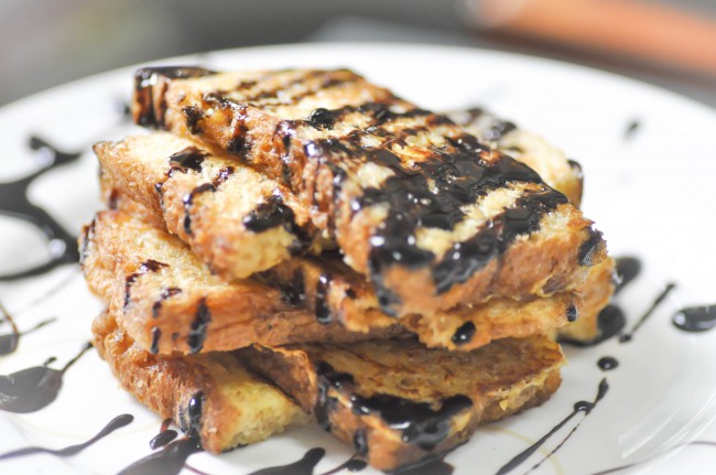 french toast cu ciocolata