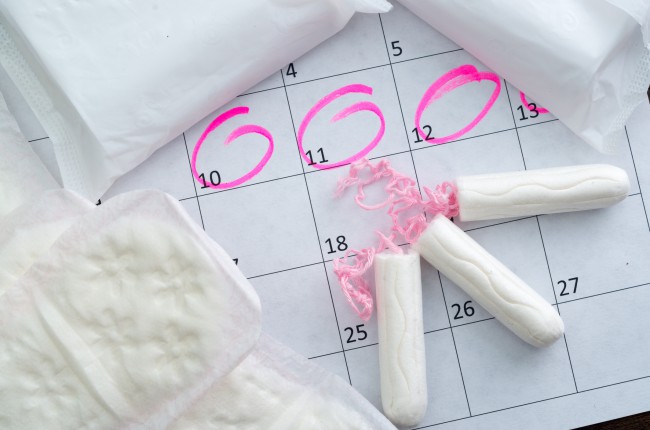 calendar pentru menstruatie