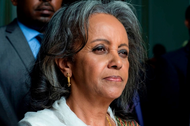 presedinta din etiopia, Sahle-Work Zewde, intr-un portret oficial
