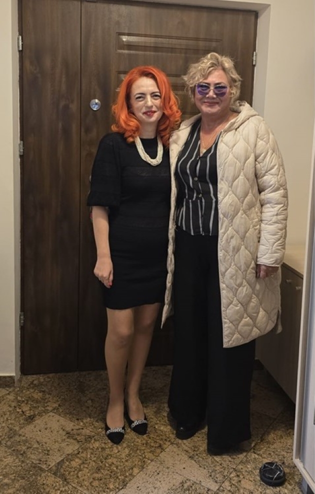 maria tusa victima cazului de malpraxis, alaturi de avocata mihaela ispas