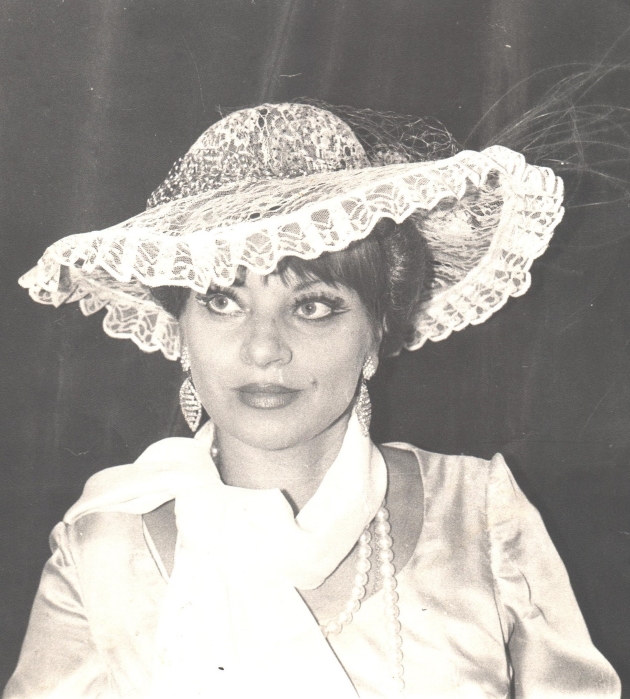 fotografie de colectie cu constanta zmeu din arhiva teatrului bacovia