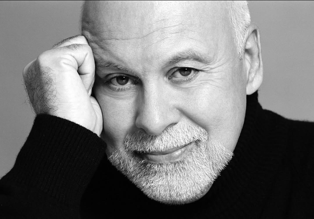 rene angelil fotografie portret alb-negru