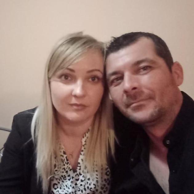 cristi doaga, alaturi de partenera lui, cristina, femeia care a decedat in urma neglijentei medicilor de la spitalul judetean constanta