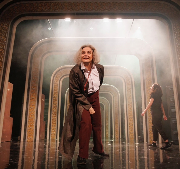 maia morgenstern pe scena teatrului evreiesc de stat la premiera spectacolului „negutatorul din venetia” 