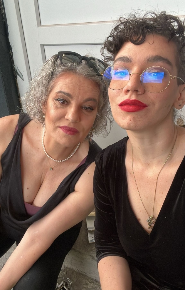 maia morgenstern alaturi de fiica ei din relatia cu demeter andras, eva lea cabiria
