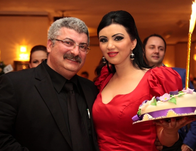 fotografie cu silviu prigoana si adriana bahmuteanu impreuna, din perioada casniciei lor